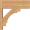 Ekena Millwork Merced Block Smooth Outlooker, Western Red Cedar, 7 1/2"W x 20"D x 20"H OUT08X20X20MRC05SWR - alternate 2